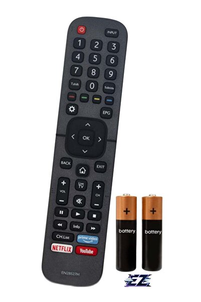 ELTRAZONE Remote Control Replacement for Hisense 4K UHD TV 58A7100F 65A7100F ...