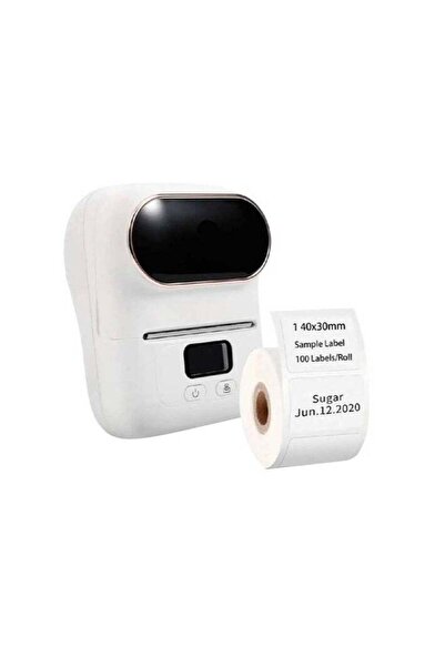 ELTRAZONE Thermal Label Printer with Roll – Compact and Efficient Labeling So...