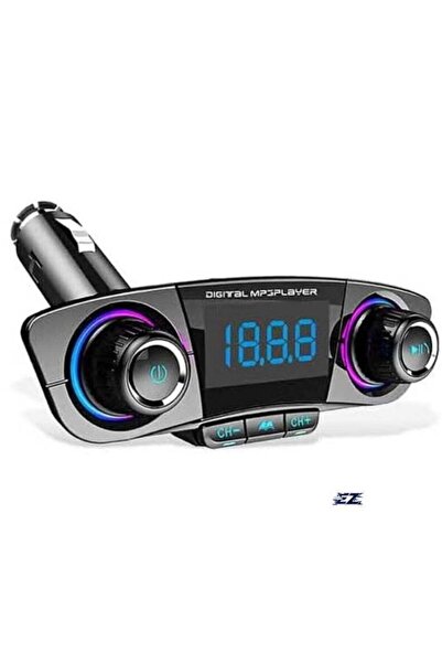 ELTRAZONE Wireless FM Charger Car Kit MP3 – 2 USB Ports – Bluetooth Car Adapter