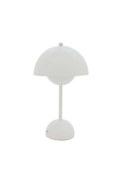 Adore Veioza Creative LED, Alb - Negru, D18x30 cm