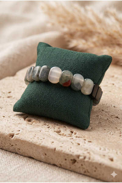 ZGNOVA Indian Agate Natural Stone Bracelet
