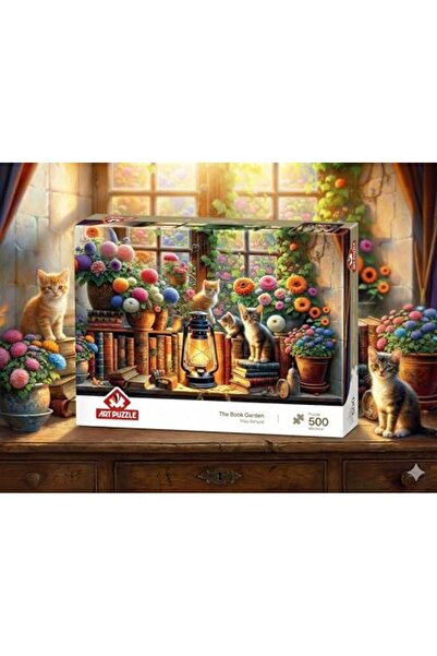 Yıldızan Book Garden 500 Piece Puzzle 931845