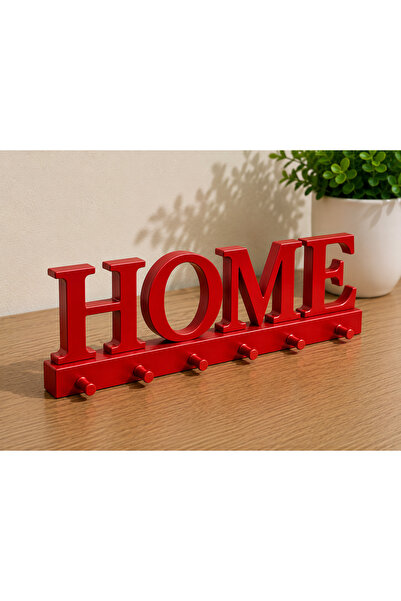 farist HOME Yazılı Dekoratif Anahtarlık Askılığı – Modern Duvar Anahtar Askıs...