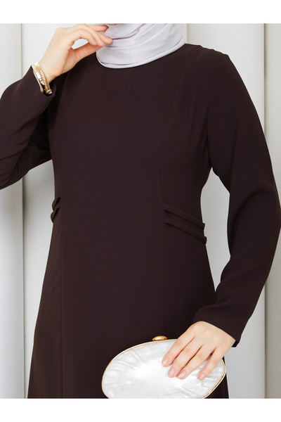 SERRA MODA Hijab Dress Suzanna Fabric Lora with Accessories at the Waist