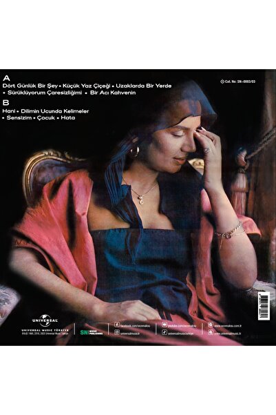 My Yonca Sezen Aksu with My Love Record Lp 180 Gr. Zero