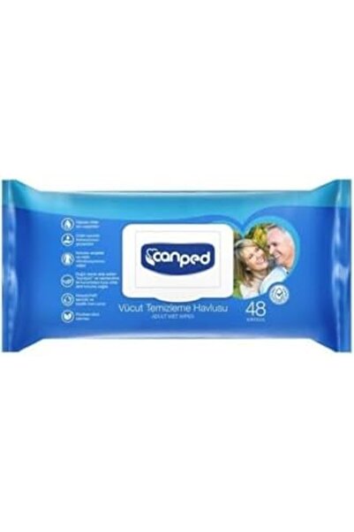 Yıldızan Pazarnet Ti̇caret Canped Body Cleansing Towel 48 Sheets 2026 1302237