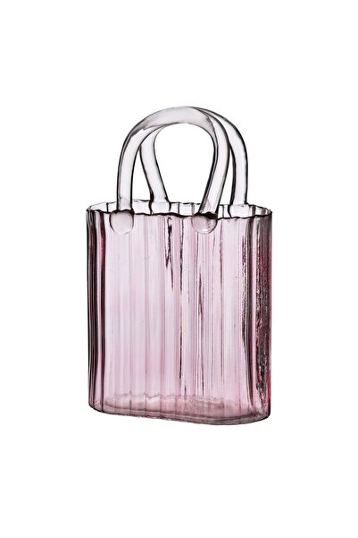 MONDEX Vază de sticlă Serenite Bag 17,5x8,5x27,5cm transparentă 1 buc.