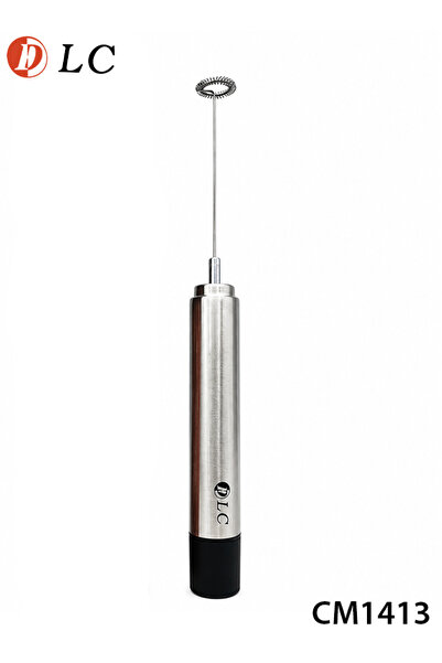 DLC CM1413 Handheld Milk Frother Stainless Steel Coffee Whisk for Lattes & Ma...