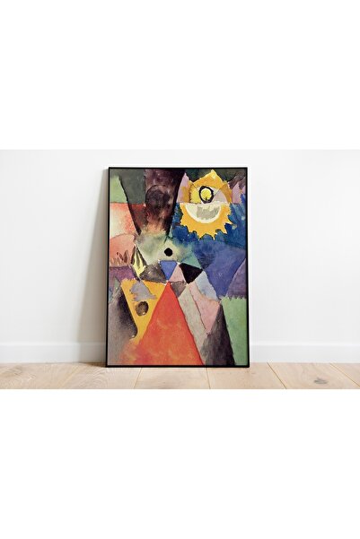 Pegziz Pictură de Paul Klee cu lampa cu gaz (Mit der Gaslampe) |   Decor de p...