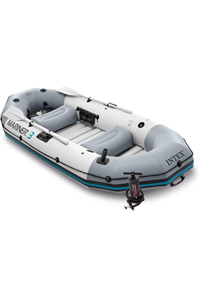 Intex Mariner Inflatable Boat Series: Includes Deluxe Boat Oars and High-Outp...
