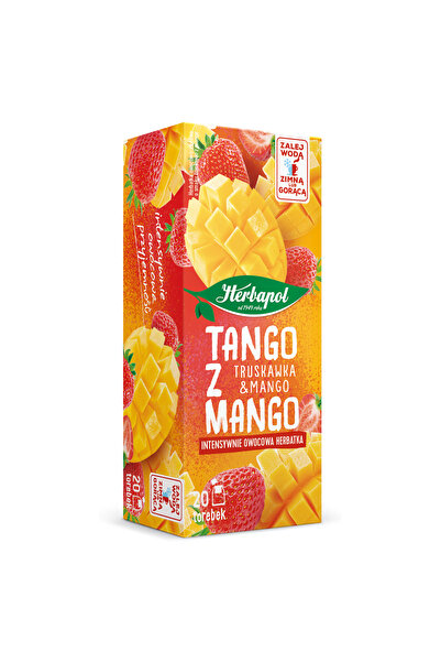 Herbapol Ceai fructat, Herbapol, cu mango, 20 plicuri x 2g