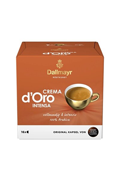 Nescafe Capsule Dolce Gusto, Dallmayr Crema d'Oro Intensa, 16 Capsule, 112 g