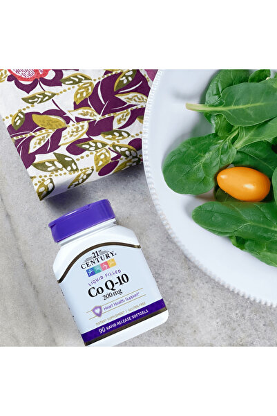 21st Century Co Q-10 200mg Capsule moi, 90 bucăți