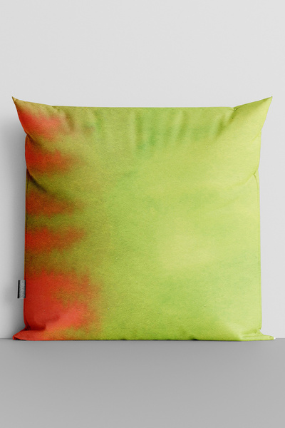 TicaretJet Watercolor Themed Double Sided Digital Printed Throw Pillow Cover ...