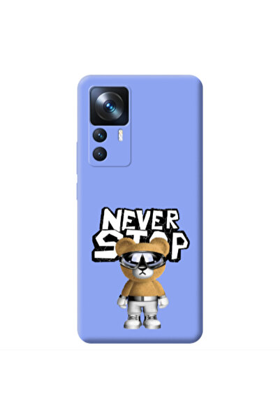 Other Xiaomi Mi 12T Never stop Light Purple Colored Silicone TPU Θήκη
