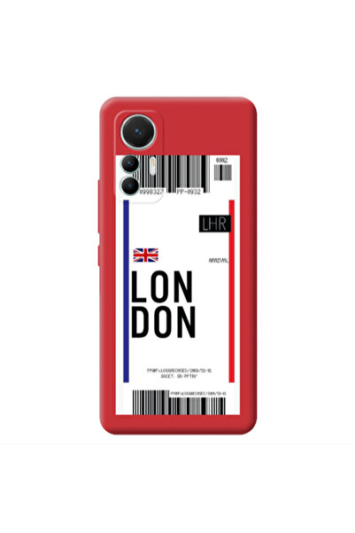 Other Xiaomi Mi 12 Lite London Arrival Red Colored Silicone TPU Θήκη