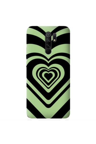 Other Xiaomi Redmi 9 Hypnosis Light Green Colored Silicone TPU Θήκη