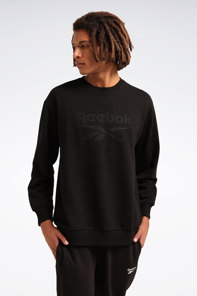 Reebok New Id Reg Crew Black Men's Sweatshirt