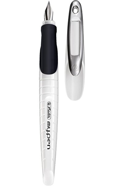 Herlitz 10999738 School Fountain Pen with Cartridge for Right-Handed Users, W...