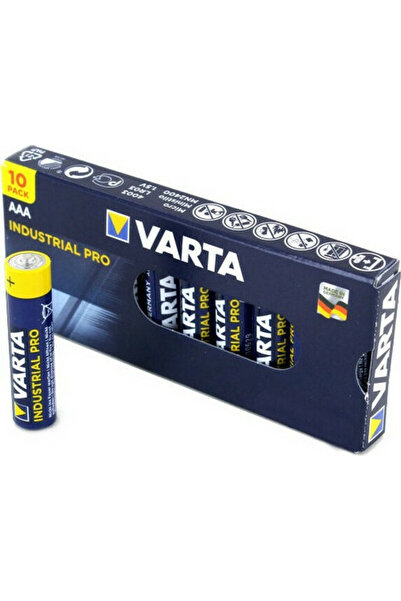 Varta Βιομηχανικές Αλκαλικές Μπαταρίες AAA 1.5 V 10 τεμάχια