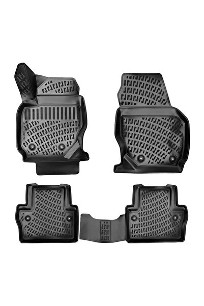 Umbrella Set de covorașe auto din cauciuc tip tavă pentru Volvo S80 II 2006-2016
