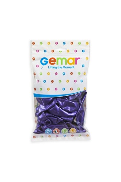 Gemar Set 100 baloane din latex, GM 120, Violet