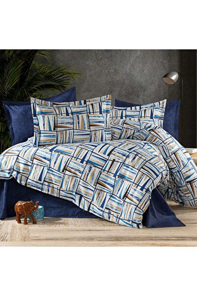 Somnart 4-piece bed linen, Ranforce Cotton, classic bed sheet, duvet cover 20...