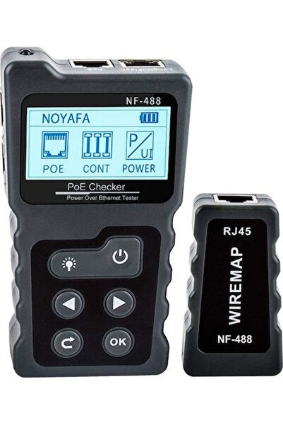 NOYAFA Ελεγκτής POE Και Καλωδίων - Rj45 Network Cable Tester RJ45 NF-488