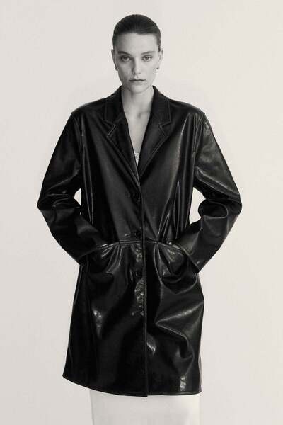 H&M Coated coat