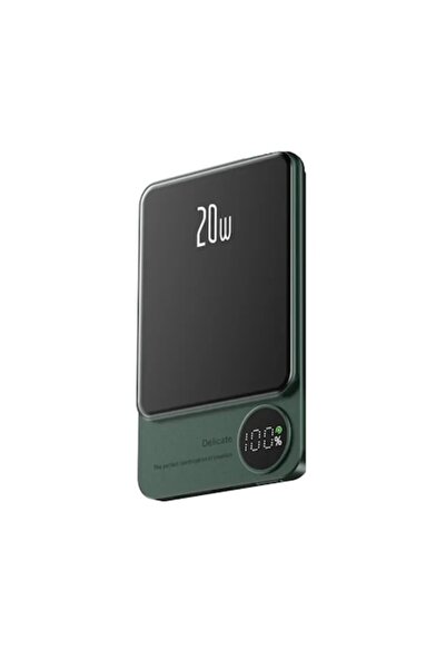 TU&YA ®   Baterie externă magnetică wireless 10.000 mAh, Încărcare rapidă 15W...