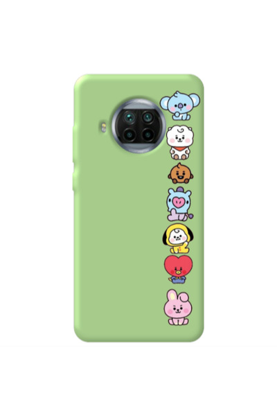 Other Xiaomi Mi 10T Lite Lovely animals Light Green Colored Silicone TPU Θήκη