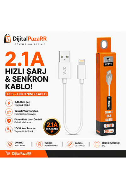 dijitalpazarr YETTY İphone 5 6 7 8 11 12 Se X Xr Xs Plus Pro Max Powerbank Kı...