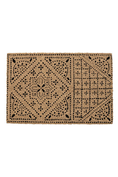 Bizzotto Preș de intrare din cauciuc și fibră de cocos Tribal Majolica 40x60 cm