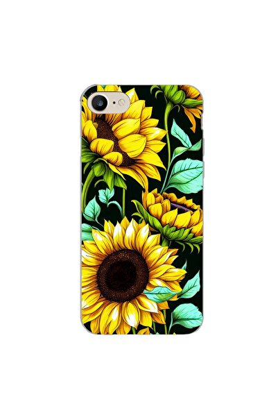 OEM Husa compatibila cu Apple iPhone 7, 8, SE 2020 Silicon Gel Tpu Model Floa...