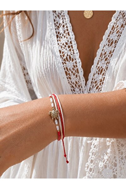 Twinssis Accessories Multi-Thread Turtle Model Lucky Bracelet
