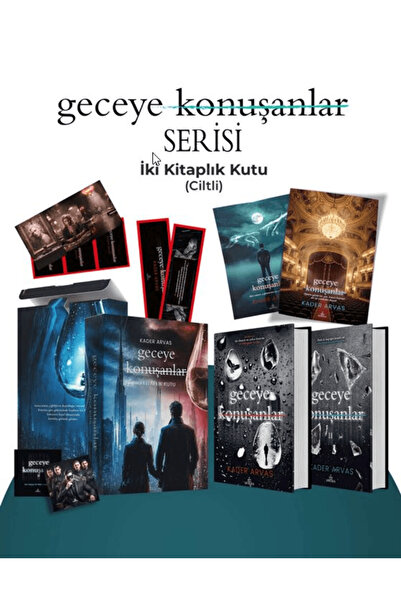 Ephesus Yayınları Geceye Konuşanlar - İki Kitaplık Kutu / Kader Arvas / / 978...
