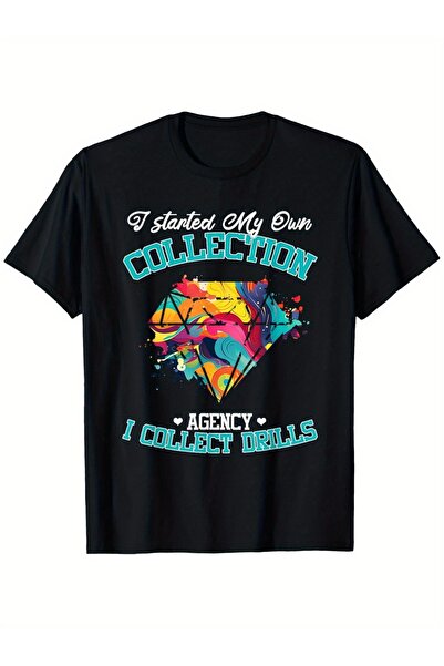 212Wear تي شيرت Diamond Artist Painting بطبعة 'I Started My Own Collection' -...