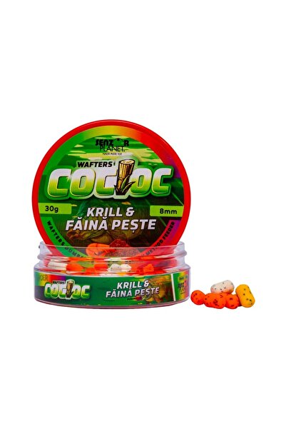 Senzor Planet COCIOC WAFTERS DUMBELLS KRILL & FISH MEAL (CULORI ASORTATE) 8mm...
