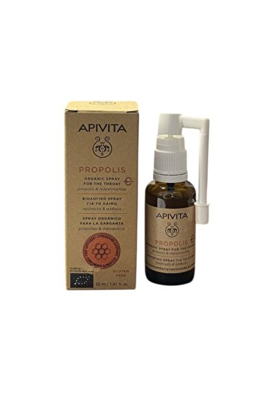 Apivita Propolis Βιολογικό Spray για το Λαιμό με Αλθαία &amp; Πρόπολη 30ml