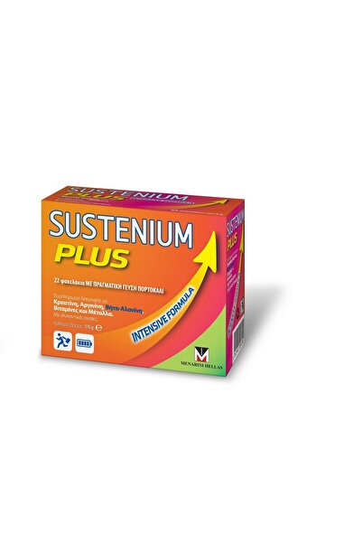 Sustenium MENARINI Plus Συμπλήρωμα Διατροφής για Τόνωση, με πραγματική γεύση ...