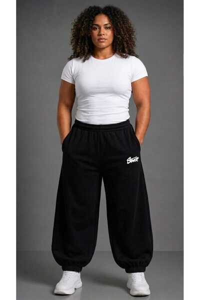 EFFRENATU Unisex Wide Leg 100% Cotton Trousers Comfortable Casual Style