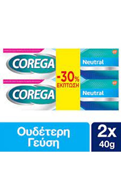 Corega Neutral Cream Στερεωτική Κρέμα για Τεχνητή Οδοντοστοιχία Ειδική Συσκευ...