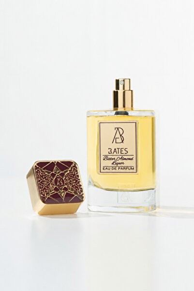 B.ates Bitter Almond Liquor Erkek Parfüm 100 ml Edp Badem Vanilya Amber Kalıc...