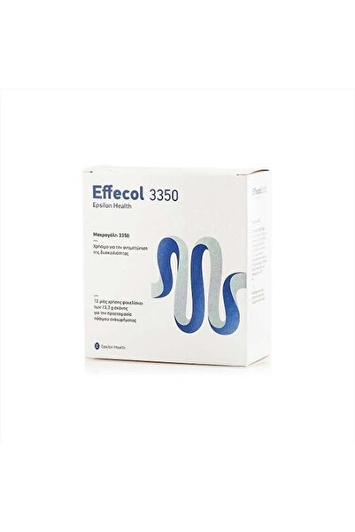 Epsilon Health Effecol 3350 Μακρογόλη για την Αντιμετώπιση της Δυσκοιλιότητας...