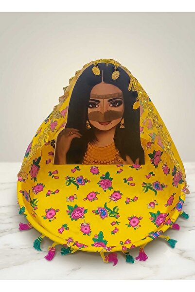 TOHFA صحن "غمرة" التراثي الفاخر الوان متعددة (مقاس 30 سم).