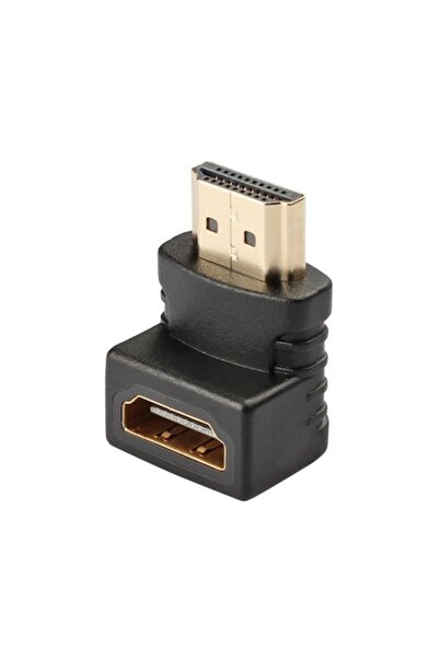 OEM 90 °   Adaptor unghiular HDMI mamă - HDMI tată, Negru