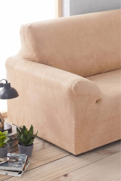 Sofazip Husă canapea velvet , elastica Bellagio, hidrofoba, bej Fotoliu (70 -...