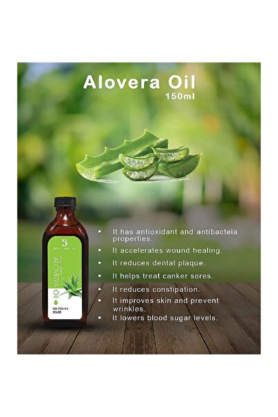 BEAUTY AMBITION Aloe Vera Oil for Skin and Body Care