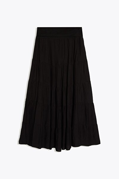 Bershka Kıvrık belli midi etek