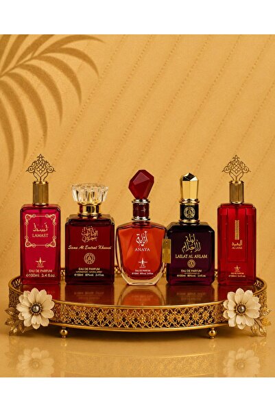 Ayelet Set de 5 parfumuri orientale pentru femei - Al Khaleej + Sama Emarat +...